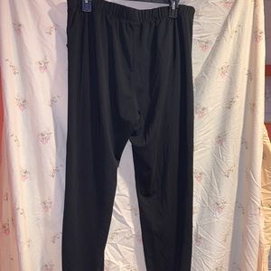 Black dressy joggers